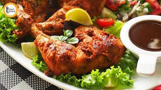 Smoky Tandoori Chicken Recipe By Food Fusion [upl. by Asirac]