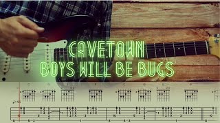 Cavetown  Boys Will Be Bugs  Guitar Tutorial  Tabs  Chords [upl. by Solahcin91]