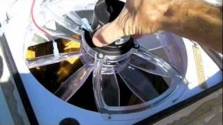 HOW TO Completely Clean an RV Fantastic Vent Fan [upl. by Yrac]