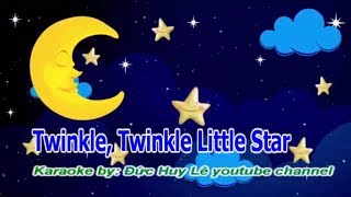 Twinkle Twinkle Little Star Karaoke  Childrens Music Karaoke Songs For Kids [upl. by Ihcalam265]