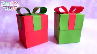 HAZ UNA CAJA DE REGALO FÁCIL  DIY  EASY GIFT BOX [upl. by Marilin]