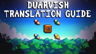 Stardew Valley  Dwarvish Translation Guide  How To Get It [upl. by Rosemaria838]