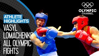 All Vasyl Lomachenko 🇺🇦 Olympic Boxing Bouts  Athlete Highlights [upl. by Varini]