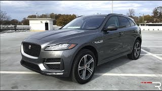 2018 Jaguar FPace 20d – Redline Review [upl. by Aihsenet289]