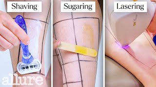 Every Method of Leg Hair Removal 21 Methods  Allure [upl. by Ghassan]