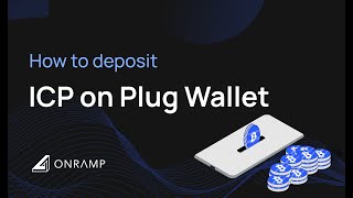 Deposit ICP on Plug Wallet  Onramp [upl. by Orvas]