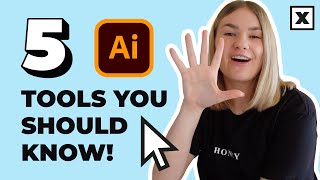 5 Essential Adobe Illustrator Tools [upl. by Martelle]