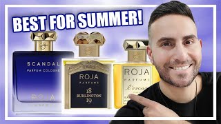 TOP 5 BEST ROJA PARFUMS FRAGRANCES FOR SUMMER 2022  ELYSIUM SCANDAL OLIGARCH ETC [upl. by Lednahc234]