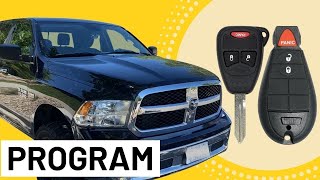 How to Program Dodge Key Fob NO Dealership Chrysler amp Jeep too [upl. by Siuqaj]