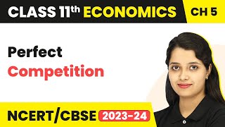 Class 11 Economics Chapter 5  NonCompetitive Markets Perfect Competition [upl. by Mehalek]