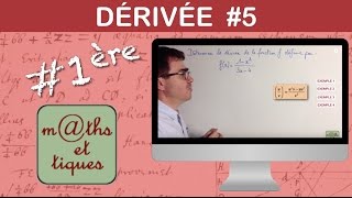 Dériver une fonction 5  Première [upl. by Canada968]