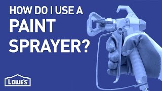 How Do I Use a Paint Sprayer  DIY Basics [upl. by Mercier]