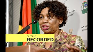 Minister Angie Motshekga releases 2020 matric results [upl. by Aikemahs880]