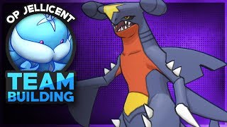 Garchomp Team Builder Pokemon Showdown OU Team Building WOPJellicent Smogon Sun and Moon OU Team [upl. by Enelyad]