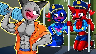 INCREDIBOX SPRUNKI GRAY x JEVIN But Theyre Prison  Cartoon Animation [upl. by Mendes]