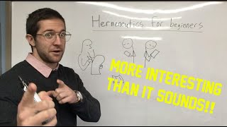 Intro to Hermeneutics in under 5 minutes [upl. by Einnaffit760]