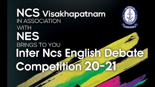 INTER NCS ONLINE ENGLISH DEBATE COMPETITION 2021 [upl. by Deroo]