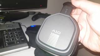 HOW TO USE YOUR ASTRO A10 HEADSET AND MICROPHONE ON PC [upl. by Lexerd]