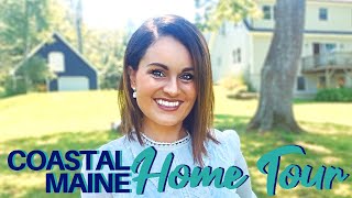 Home Tour Our Maine Beach House VRBO Vacation Rental [upl. by Jair]