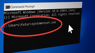 How to Reset Windows 10 From Command Prompt Easier Way to Reset [upl. by Vasily]