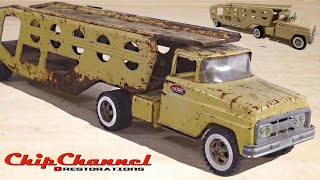 1962 Tonka Motor Transport Restoration [upl. by Ajile305]