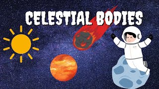 Learn about Celestial bodiesDefinition of celestial bodies and the celestial bodies Wiz Artist [upl. by Oiramd]