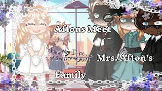 Aftons Meet Mrs Aftons Family  FNAF  GCMM  13  TW FLASH BLOOD SENSITIVE TOPICS [upl. by Mccarty]