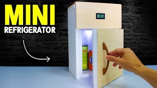 How to Make a MINI Refrigerator At Home  DIY [upl. by Ashien]