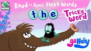 Tricky Word The  Learn to Read and Spell  Exception Words [upl. by Lidaa]