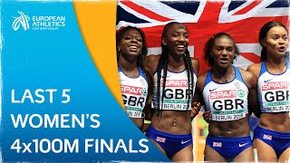 Women’s 4x100m finals DRAMA [upl. by Steddman]