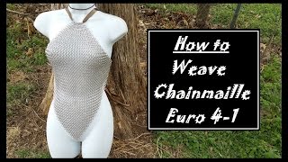 Weave for Chainmaille Armor [upl. by Eitak]