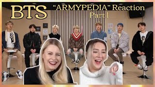 BTS quotARMYPEDIAquot Reaction  Part 1 [upl. by Noiramaj]