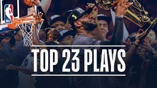 LeBron James Top 23 Plays with the Cleveland Cavaliers [upl. by Una332]