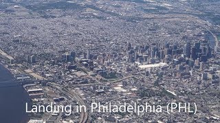 Landing in Philadelphia PHL  June 2018 [upl. by Neibaf]