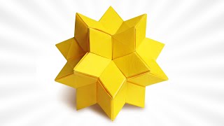 Origami Celestial Kusudama Joseph Hwang [upl. by Sion]