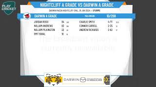 Nightcliff A Grade v Darwin A Grade [upl. by Ytsur]