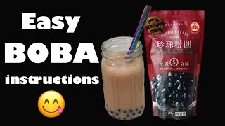 5 MINUTE BOBA MILK TEA  Sally Funakoshi [upl. by Jephthah]