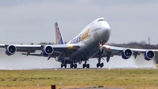 4K 100 planes landing and take off in 1 HOUR The best of plane spotting 2018 [upl. by Arnaldo855]