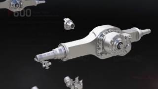 Meritor P600 Series HeavyHaul Planetary Axle [upl. by Ria]