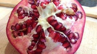 How To Deseed a Pomegranate in 10 Seconds [upl. by Centeno114]