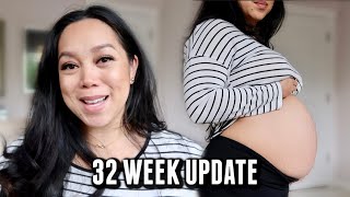 32 Week Pregnancy Update Gestational Diabetes Intimacy Baby Bump [upl. by Loren]