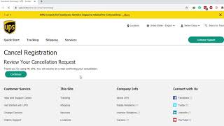 How to Delete UPS account [upl. by Barrie]