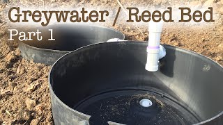 Greywater Reed Bed Filtration System Part 1 [upl. by Alyosha]