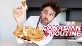 COOKING CANADA Poutine 🇨🇦 [upl. by Amian239]