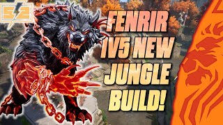 FENRIR SMITE 2 1V5 NEW JUNGLE BUILD [upl. by Asher419]