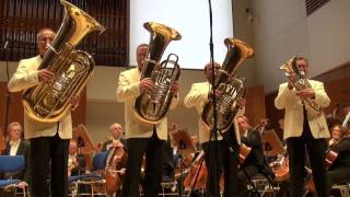 Melton Tuba Quartett  Wilhelm TellOuvertüre von Rossini [upl. by Anigriv]