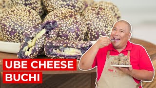 Ube Cheese Buchi Recipe  SIMPOL  CHEF TATUNG [upl. by Ayana]