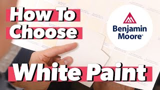 How To Choose A White Paint  My Top 5 favorite Benjamin Moore White Paints [upl. by Cannice]