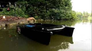 Angling Technics Micro Cat MK2 Bait Boat For Carp amp Pike Specimen Fishing [upl. by Neirual]