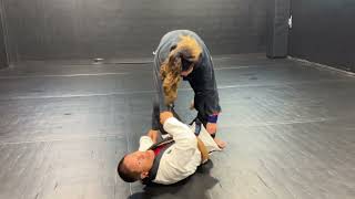 BJJ Basics  Hook Sweep aka Tripod Sweep [upl. by Chessy]